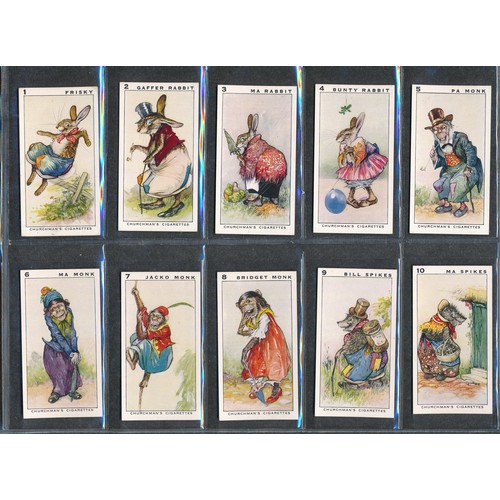 312 - Churchman 1935 Frisky full set of 52 cards in very good to excellent condition.