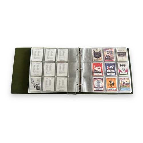 366 - Large trade card collection, complete and part sets in 6 albums and plastic sleeves, in mixed condit... 