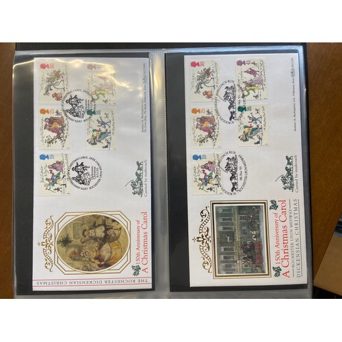 168 - Great Britain 1979-2000 collection of FDC`s in 8 volumes and loose, Royal Mail and Benhams, with som... 