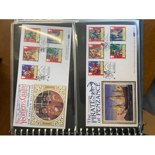 168 - Great Britain 1979-2000 collection of FDC`s in 8 volumes and loose, Royal Mail and Benhams, with som... 