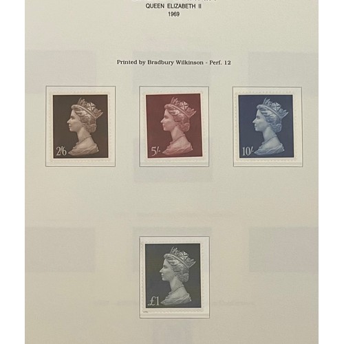 108 - Great Britain QEII 1952-70 UM collection in Universal album, including 1955 Waterlow, 1958 1st DLR, ... 