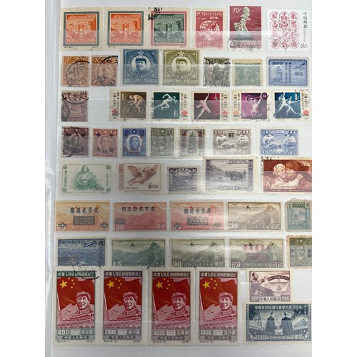 24 - China, collection in well-filled stockbook, hundreds of issues.