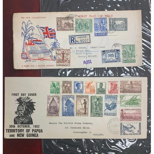 11 - World collection of sent covers and postcards, Australia, Australian States, India, Indian States, M... 