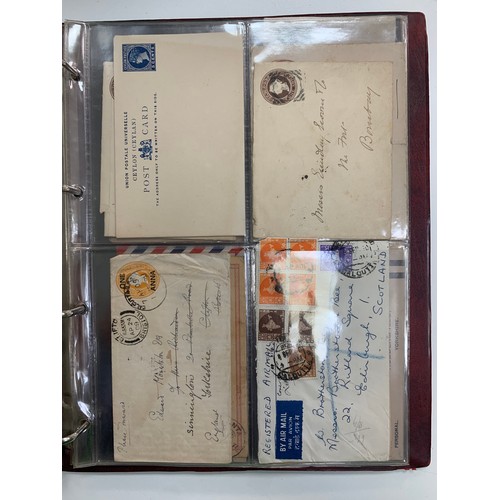 11 - World collection of sent covers and postcards, Australia, Australian States, India, Indian States, M... 