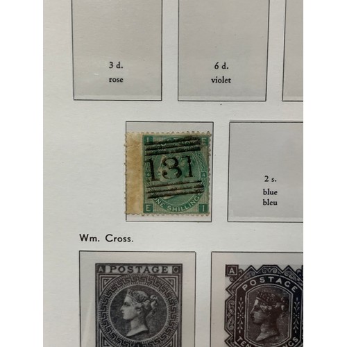 83 - Stamps - GB Collection 1840 to 1970 in SG hingeless album and slipcase with 1840 1d black and 2d blu... 