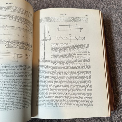 1003 - Spon's Dictionary of Engineering in 4 volumes, Byrne and Spon, 1874.