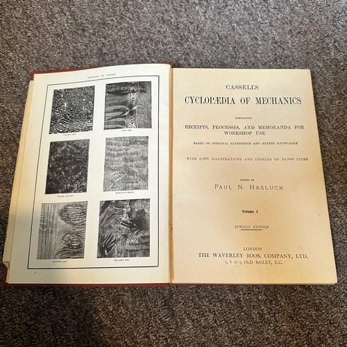 1007 - Cassell's Cyclopaedia of Mechanics (Cassell & Company Ltd), Volumes I to VIII, edited by Paul N. Has... 