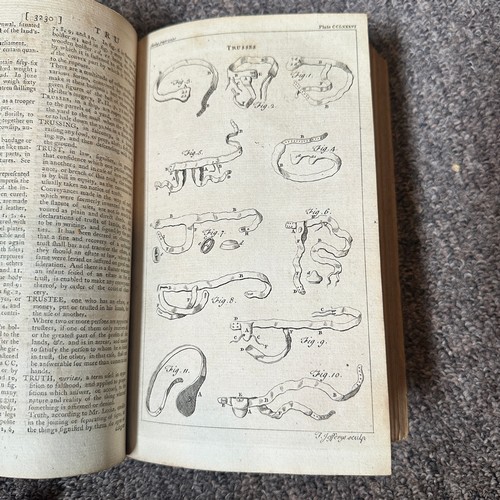 1008 - Dictionary of Arts and Sciences 1754 to 1755, printed for W. Owen of Homer's Head in Fleet Street, L... 