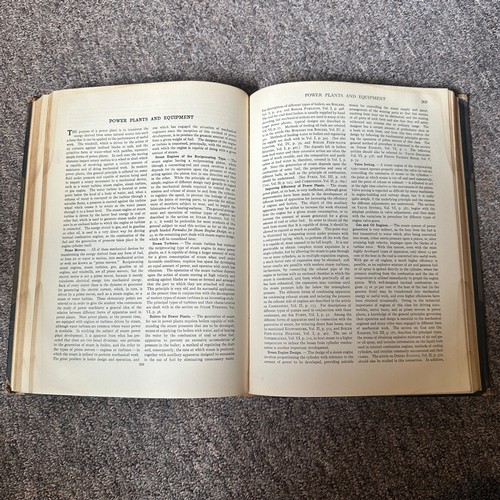 1010 - Machinery's Encyclopedia (The Macinhe Publishing Co., 1925), Volumes I, II, III, V, VI and VII. Qty ... 