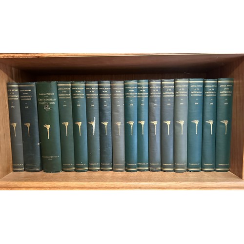 1013 - Smithsonian Report - Annual Report of the Smithsonian Institution (114 volumes), 1984 to 1960, 1865-... 