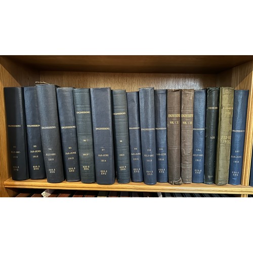 1014 - Engineering - Illustrated Weekly Journal 1866 to 1978, (216 bound volumes), Volumes 1-8  (Volumes 1-... 