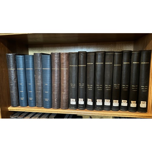 1014 - Engineering - Illustrated Weekly Journal 1866 to 1978, (216 bound volumes), Volumes 1-8  (Volumes 1-... 