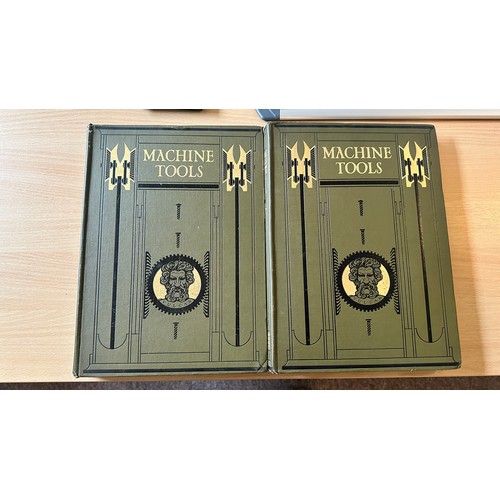 1019 - Machine Tools Volumes I & II (James Weir French), 1911, The Gresham Publishing Company. Includes ser... 