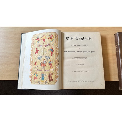 1021 - Old England: A Pictorial Museum of Regal, Ecclesiastical, Municipal, Baronial and Popular Antiques b... 