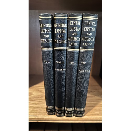 1023 - Centre, Capstan and Automatic Lathes volumes I and II, plus Grinding, Capping and Polishing volumes ... 