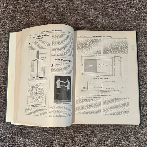 1031 - Junior Mechanics and Electricity (Percival Marshall & Co), Volumes 1 (1913), 2, 3, 6, 7, 9 to 13 alo... 