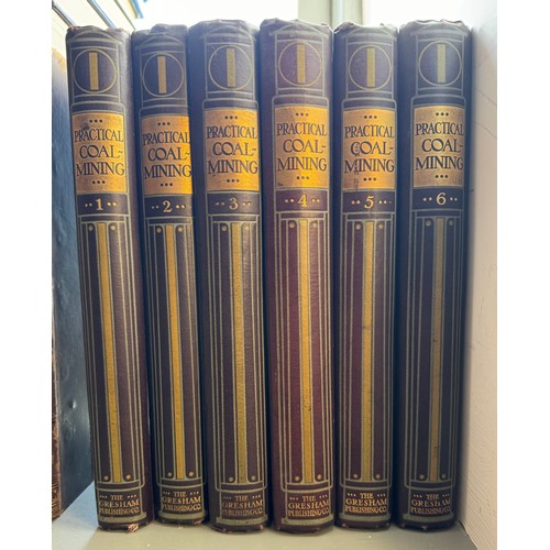 1039 - Practical Coal Mining (professor W.S. Boulton) in 6 volumes, number 1 to 6, The Gresham Publishing C... 