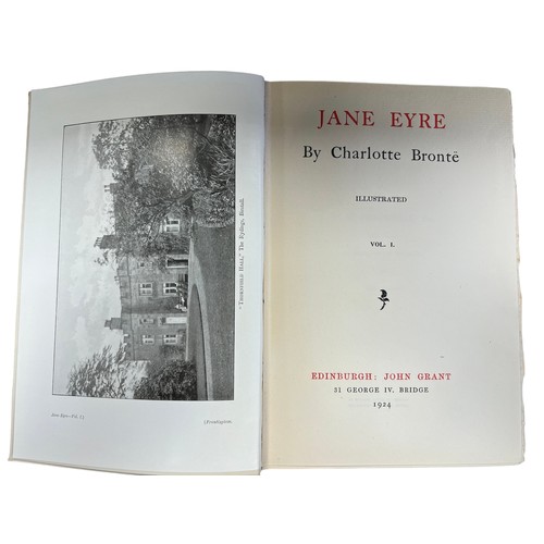 481 - Novels of The Sisters Bronte (Charlotte, Emily & Anne) with The Life of Charlotte Bronte by Mrs. Gas... 