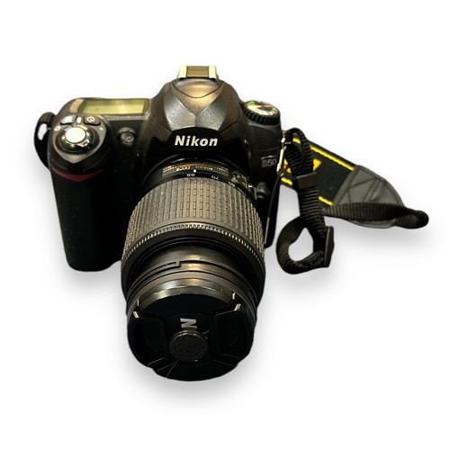 281 - Nikon D50 DSLR Cameras (x2) & Nikon F75 SLR Camera. 1x Silver Nikon D50 camera body only. 1x Nikon D... 