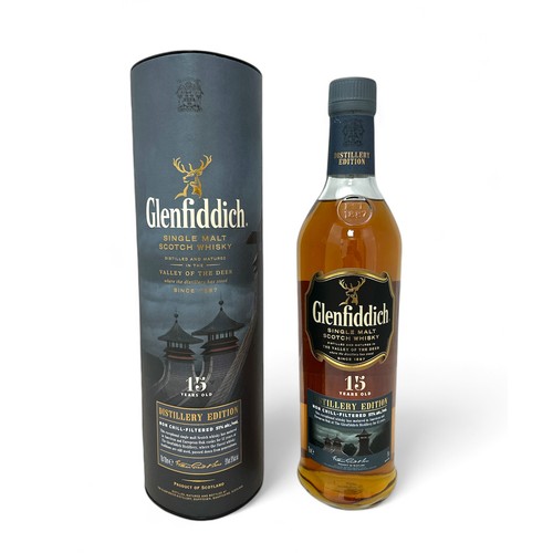 186 - Glenfiddich 15 Year Old Distillery Edition Speyside Single Malt 51% ABV / 70cl. Boxed and sealed.