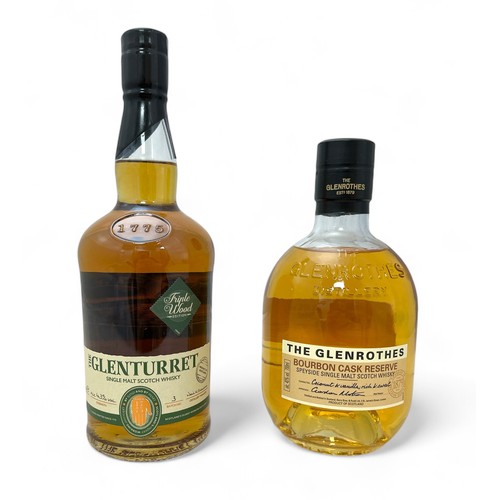 189 - Pair of Single Malt Scotch Whiskys inluding The Glenturret Batch No. 3, 43% ABV / 70cl and The Gelnr... 