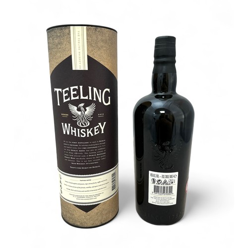 190 - Teeling Irish Single Malt Whiskey 46% ABV / 70cl. Boxed and sealed.