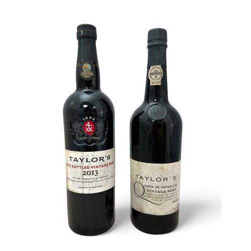 155 - Pair of Taylor's Ports to include 1988 Taylors Vinatge Port and 2013 Taylor's Late Bottled Vintage P... 