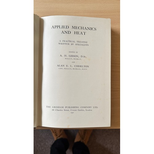 1024 - The Gresham Library of Mechanical Engineering (5 volumes), with Steam Engineering, Factory Processes... 