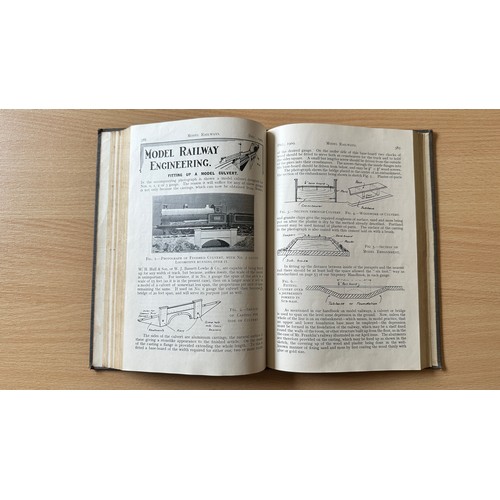 1044 - Model Railways and Locomotives 1909 by Henry Greenly and W.J. Bassett-Lowke volumes I, III, V and VI... 