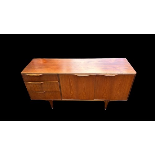 454 - Tom Robertson for A H McIntosh & Co of Kirkaldy - mid century teak 'Dunvegan' sideboard, with three ... 