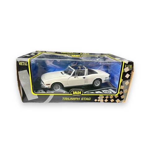 268 - JADI 1/18th scale Triumph Stag white (top down) No. JM-98111, generally excellent in good plus to go... 