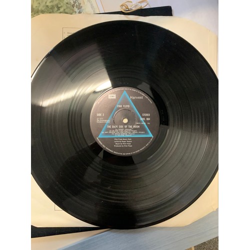 294 - 1973 Pink Floyd Dark Side of the Moon no. SHVL 804 (IE 064 05249) 2nd issue produced for a short tim... 