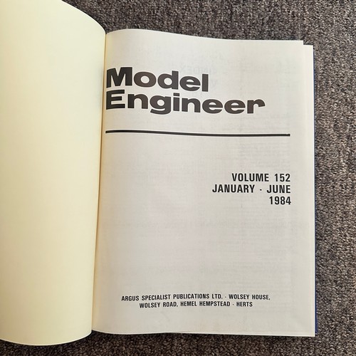 1050 - The Model Engineer Journal 1902 to 1991, to include Volume VI 1902 (Dawborn & Ward), IV, V, VI, VII ... 