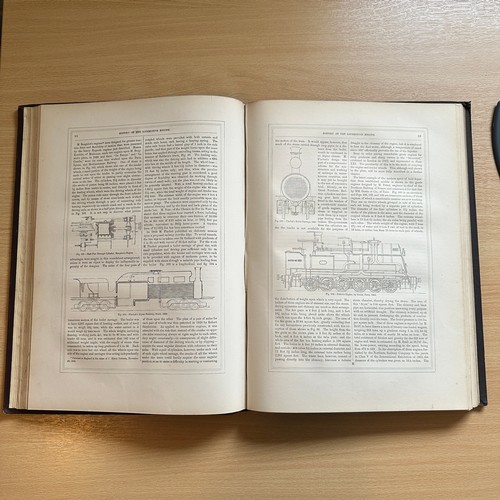 1053 - Zerah Colburn. Locomotive Engineering and Mechanism of Railways, two volumes, first edition, 64 engr... 