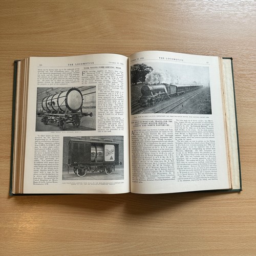 1058 - The Locomotive Magazine, bound copies of The Locomotive Railway Carriage & Wagon Review, dating from... 