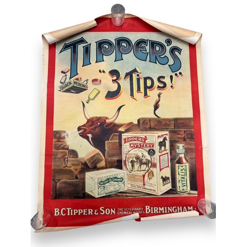 234 - Tippers Cod Liver Oil poster - 