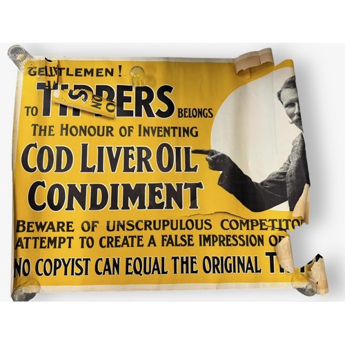 234 - Tippers Cod Liver Oil poster - 