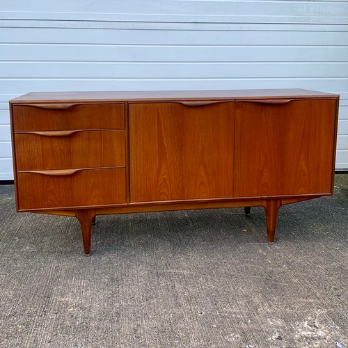 454 - Tom Robertson for A H McIntosh & Co of Kirkaldy - mid century teak 'Dunvegan' sideboard, with three ... 