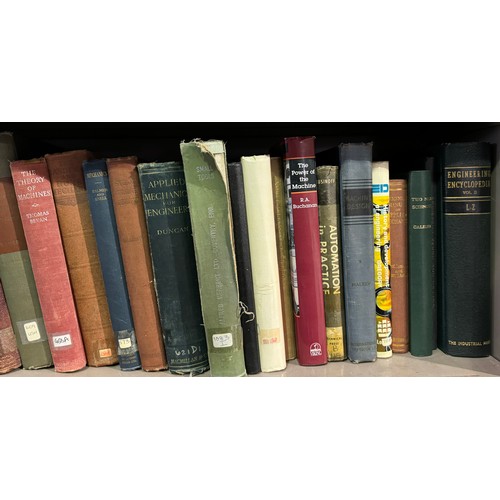 1051 - 80+ volumes on Engineering etc, to include Newnes Home Mechanic (2 volumes), The Practical Metal Wor... 