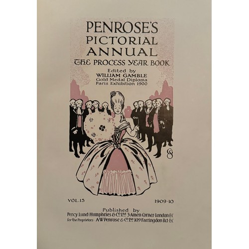 1066 - Penrose’s 1906-07,  Vol. 13 (1907-08), 15 (1909-10), 19 (1913-14), 21 (1916), 33 (1931), 34 (1932), ... 