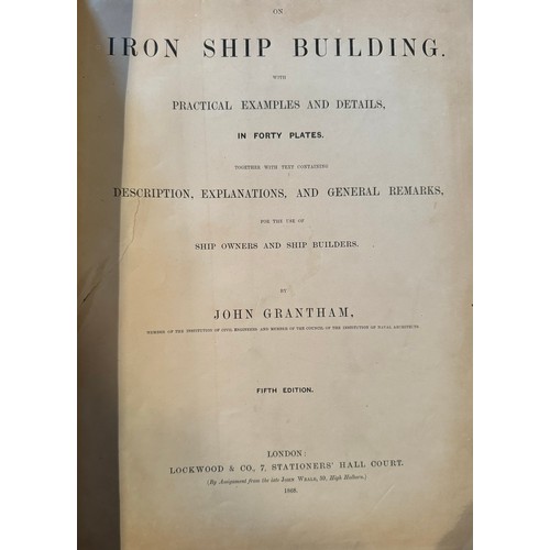 1067 - 7 volumes on Shipbuilding etc, to include Reed’s Light Marine Machinery, Present Day Shipbuilding by... 