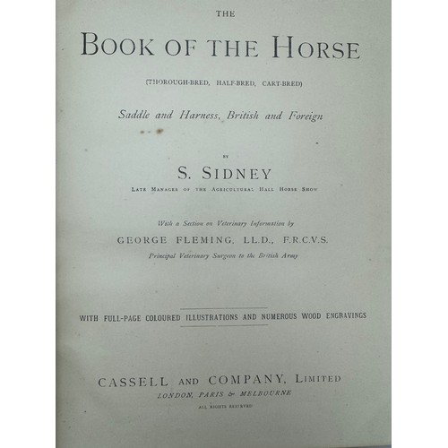 1074 - Sidney, S - The book of the Horse - Two different Editions.
Sidney, S. - The Book of the Horse, (thr... 