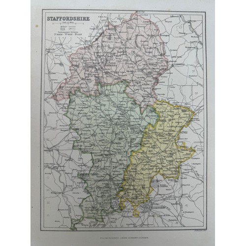 1075 - 'Staffordshire and Warwickshire, Past and Present' by John Alfred Langford, Mackintosh and Tildesley... 