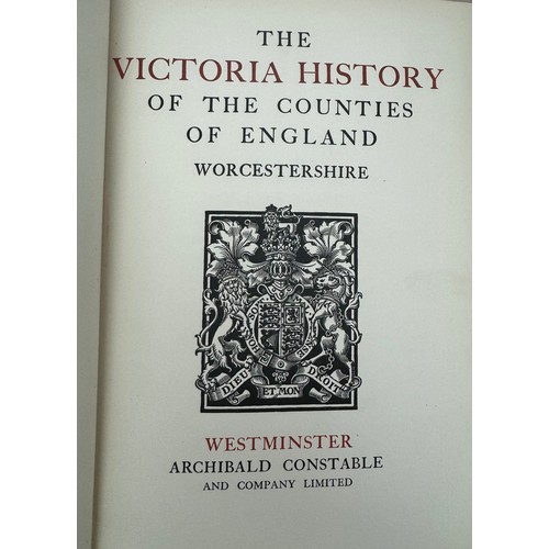 1077 - The Victoria History of the Counties of England: Worcester, edited by Willis-Bund and William Page. ... 