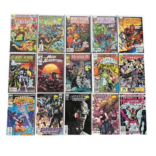 292 - Selection Of Marvel Comic Titles to include: Heroes Reborn The Return 1997 Nos 1, 2, 3, 4: of set of... 