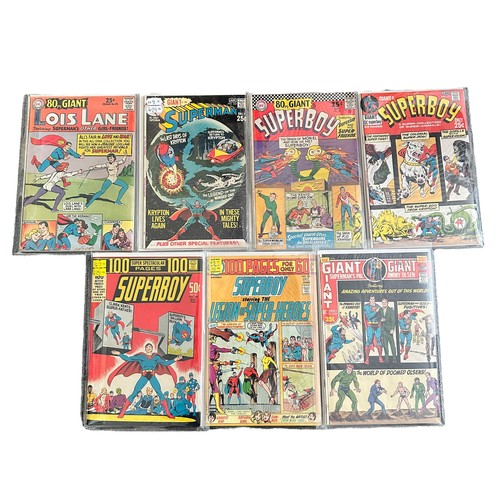 309 - DC Comics Giant Superboy/Jimmy Olsen: Superboy  No 129 1966, No 174 1971, 185 1972, 205 1974: Giant ... 