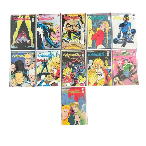 325 - Comico Comics Elementals 1985 Nos 1, 4, 5-25, 27, 28: Elementals Special 1986 No1: All 26 comics are... 