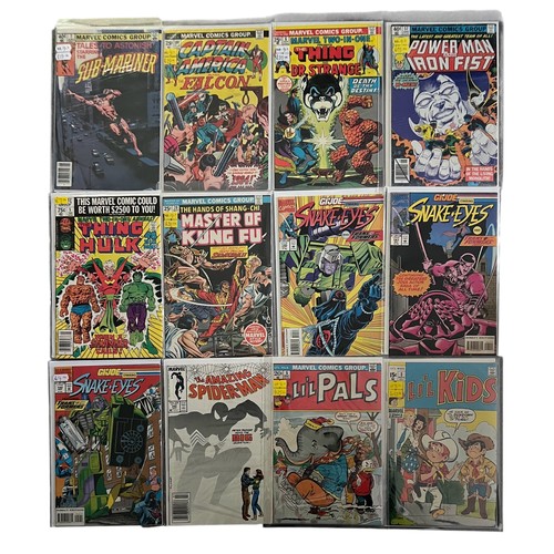 352 - Selection Of Marvel Comics to include: Sum Mariner No7 1980: Captain America No195 1976: Marvel Two ... 