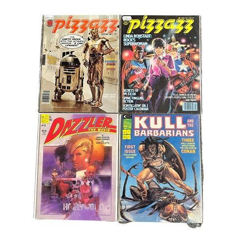 373 - Marvel Magazines to include: Pizzazz No1 1977, Pizzazz No5 1978, Dazzler The Movie Graphic Novel, Ku... 