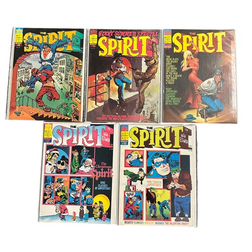 379 - Warren Magazine The Spirit 1974-1976 Nos 1-13. All 13 magazines are bagged & boarded, VF/NM.